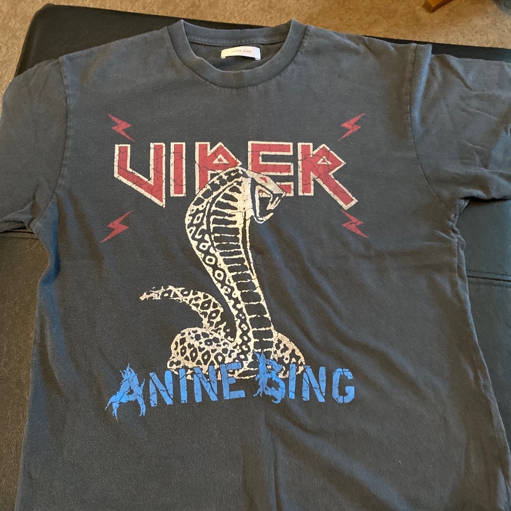 Anine Bing RARE Viper Tee xtra small